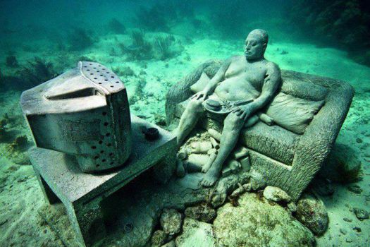 Cancun Underwater Museum, Cancun, Mexico