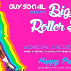 BIG GAY Roller SKATE // Pride edition // presented by Guy Social
