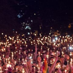 Manchester Pride Candlelit Vigil