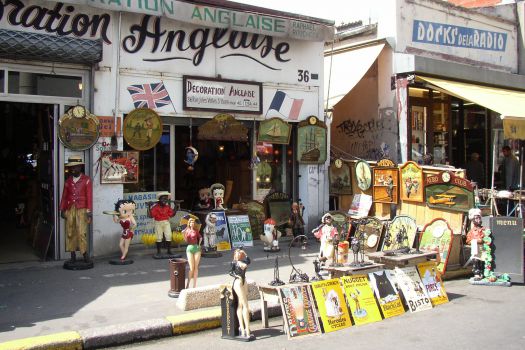 Clignancourt Flea Market, Paris, France