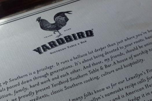 Yardbird Southern Table and Bar