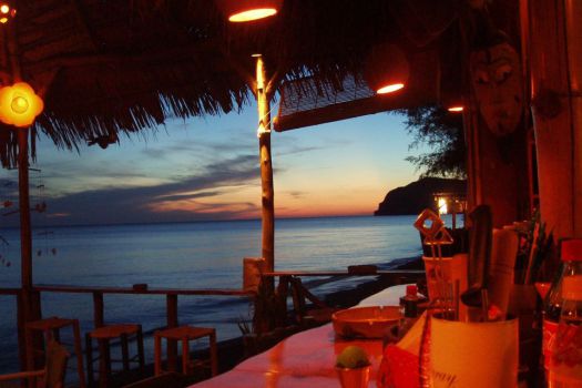 Parasol Beach Bar, Skala Eressos