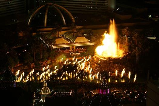 Volcano at Mirage