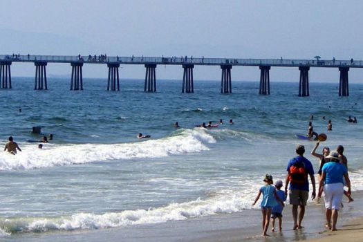 Hermosa Beach Strand, Los Angeles