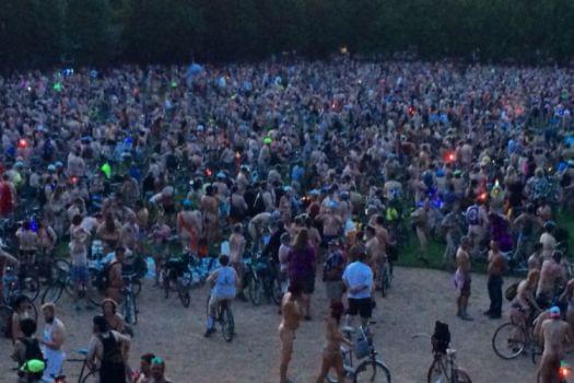 World Naked Bike Ride, Portland