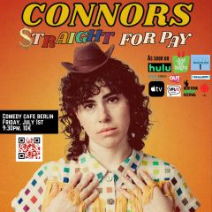 Click to see more about Cara Connors - Straight for Pay Comedy Tour BERLIN, Berlin