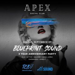Blueprint Sound Anniversary Party at Apex Nightclub!