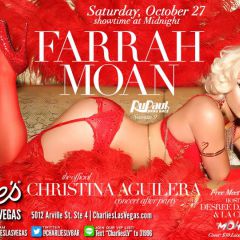 Farrah Moan at Charlie's Las Vegas